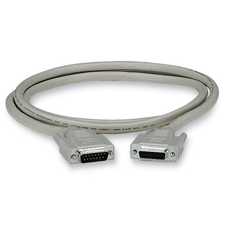 BLACK BOX Db15 Thumbscrew Cable, Male/Female, 5-Ft EGM16T-0005-MF